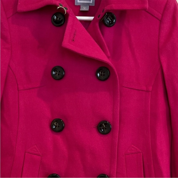 JCP pink wool winter jacket - Picture 3 of 10
